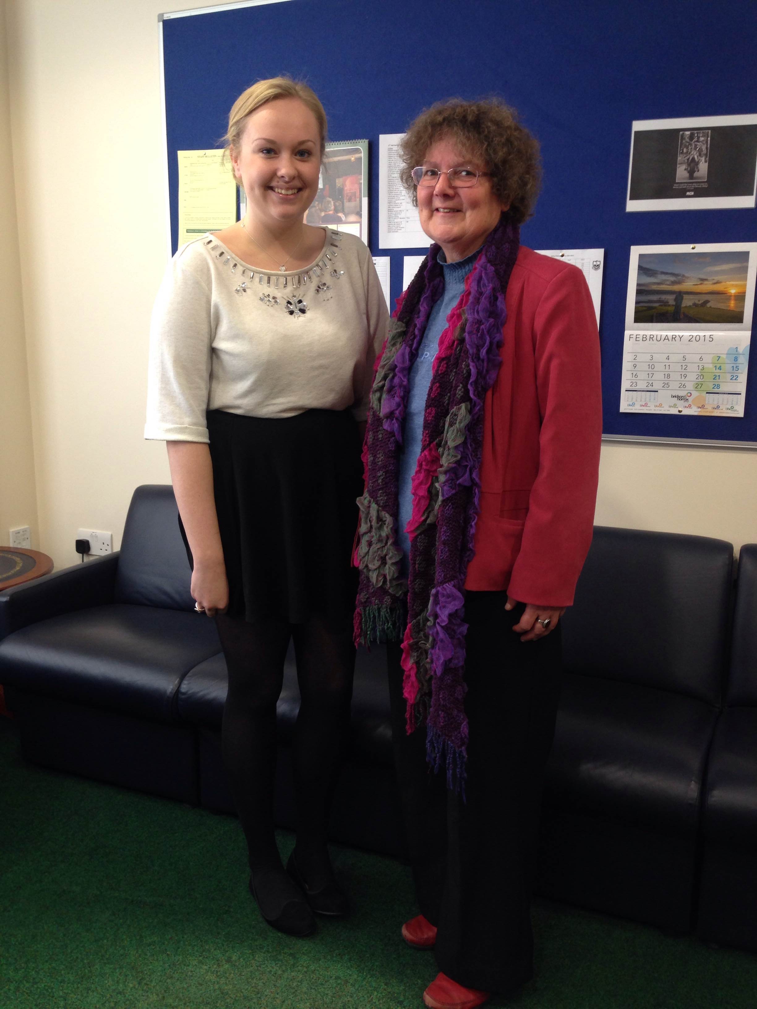 Rosemary with Lucy Johnson